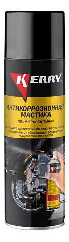 

Антикоррозийная битумная мастика (спрей, 650 мл.) KERRY KR-956