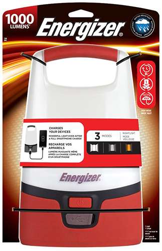 

Фонарь Energizer E301440800 USB Area Lantern, Белый