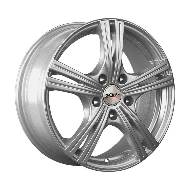 

Диск колесный X'trike X-112 6.5xR16 5x105 ЕТ39 ЦО56.6 насыщенный серебристый 13098