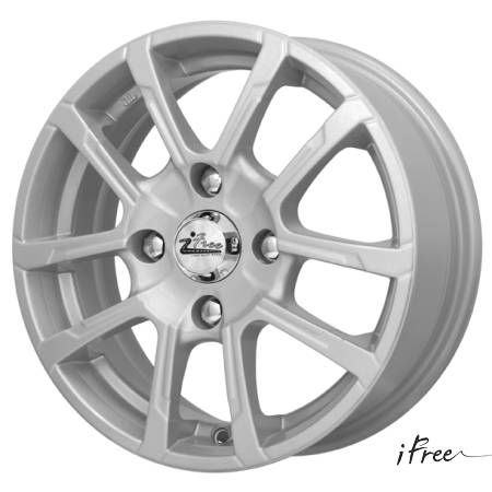 

Диск колесный iFree Слайдер 5,5xR14 4x100 ET43 ЦО60,1 серебристый 214209