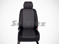 

Чехлы на сиденья (экокожа, чёрный / серый) (Ambiente/Trend) Seintex 86892 Ford Focus 2011 - 2014, Focus