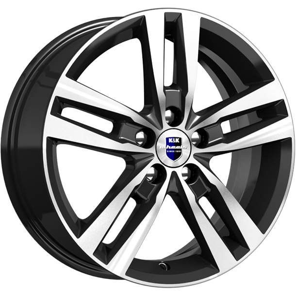 

Диск колесный K&K Rassvet 6,5xR16 5x114,3 ET50 ЦО67,1 черный глянцевый с полированной лицевой частью 74697SK