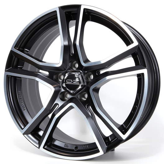 

Диск колесный OZ Adrenalina 8xR17 5x114,3 ET40 ЦО75 черный матовый с полированной лицевой частью W8501420654