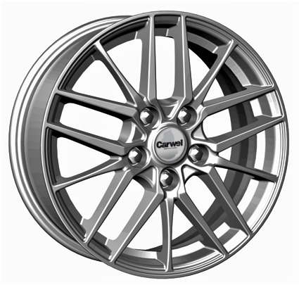 

Диск колесный Carwel Лача 6.5xR16 5x108 ET50 ЦО63.35 графит 102580