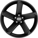 

Диск колесный Fondmetal 7 900 6,5xR16 5x105 ET38 ЦО56,6 чёрный матовый и хромированные вставки 7900 6516385105ANB