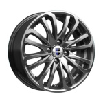 

Диск колесный K&K КС-639 6.5xR16 4x100 ЕТ43 ЦО60.1 темно серебристый 74180