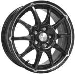 

Диск колесный СКАД Джокер 6xR15 5x100 ET38 ЦО67,1 чёрный матовый 1060725