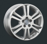 

Диск колесный LS Replay V12 7xR17 5x108 ET52.5 ЦО63.3 серебристый 826229