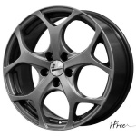 

Диск колесный iFree Тортуга 7xR17 5x114,3 ET39 ЦО60,1 серый темный глянцевый 157511