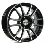 

Диск колесный X'trike X-126 6xR15 4x114.3 ЕТ40 ЦО66.1 черный с полированной лицевой частью 14902AX