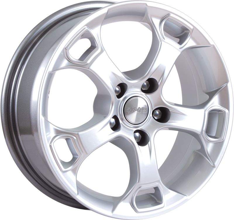 

Диск колесный СКАД Фараон 6,5xR16 5x100 ET39 ЦО56,1 серебристый 1140908