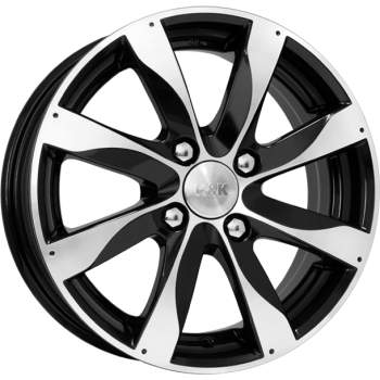 

Диск колесный K&K Джемини 6xR15 4x100 ET48 ЦО54,1 черный глянцевый с полированной лицевой частью r14253