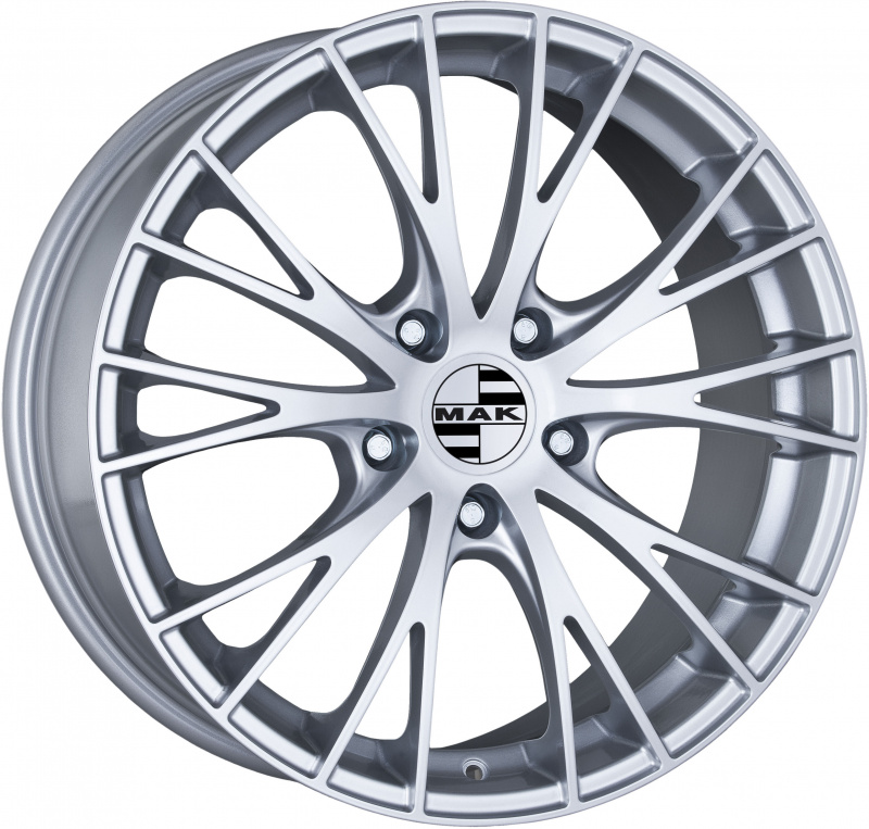 

Диск колесный MAK Rennen 8,5xR19 5x112 ET21 ЦО66,45 серебристый F8590NNSI21WSX