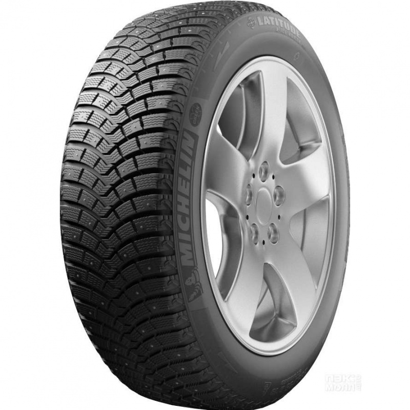 

Шина автомобильная Michelin LatitudeX- Ice North 2+XL 255/55 R18 зимняя, шипованная, 109T