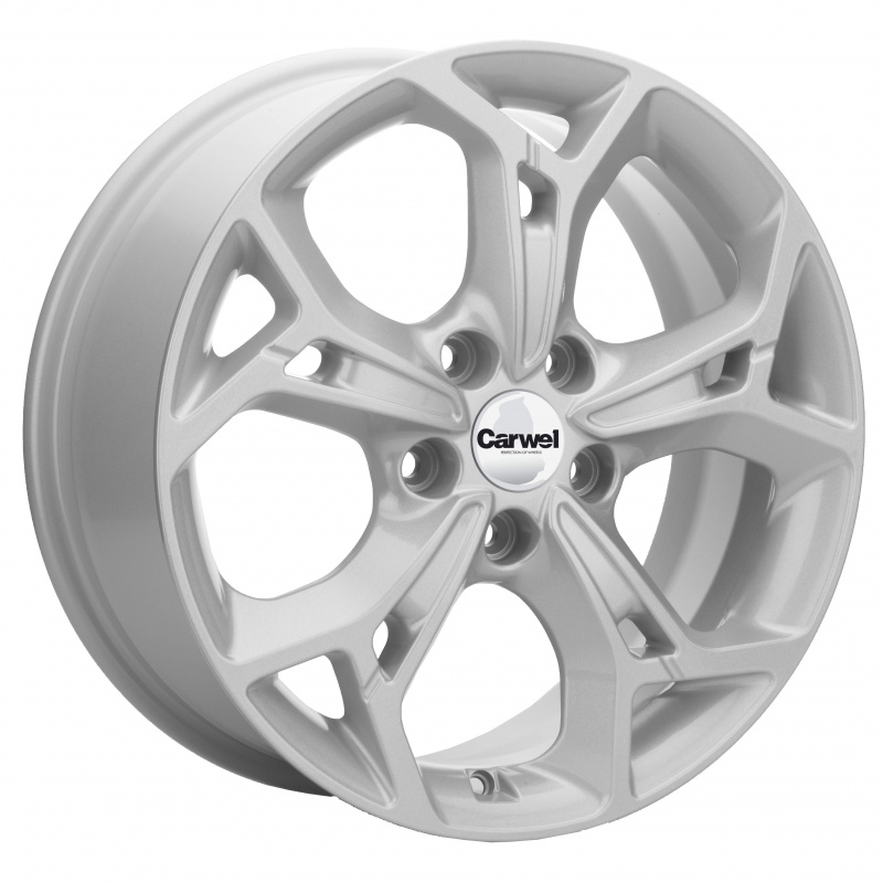 

Диск колесный Carwel Синтур 1702 7xR17 5x112 ET49 ЦО57,1 серебристый 32709