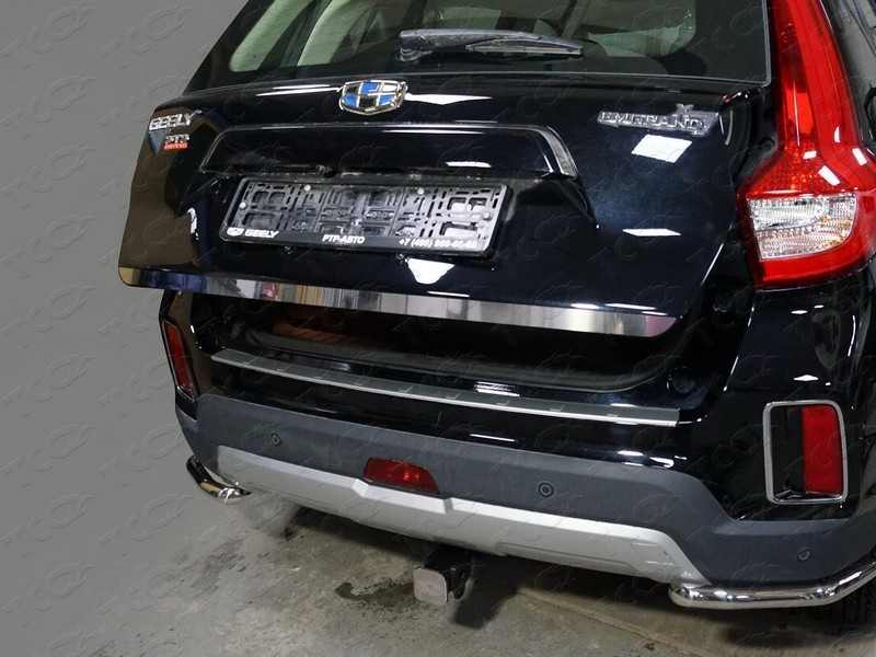 

Накладка на заднюю дверь TCC GEELEMGX718-06 Geely Emgrand 2018-, Emgrand X7