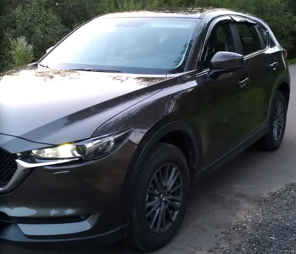 

Дефлекторы боковых окон с хром молдингом EURO COBRA для Mazda CX-5 2017 -, CX-5