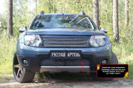 

Защитная сетка и заглушка переднего бампера Русская Артель Renault Duster 2010-2014, Duster