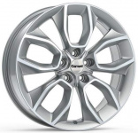 

Диск колесный Carwel Хасан 202 7xR18 5x114,3 ET40 ЦО67,1 серебристый 32936