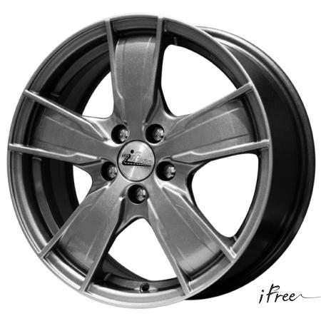 

Диск колесный iFree Мохито 6.5xR16 5x105 ET38 ЦО56.6 серый темный глянцевый 146511