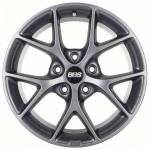 

Диск колесный BBS SR016 8xR18 5x112 ET45 ЦО82 серый матовый 0360483#