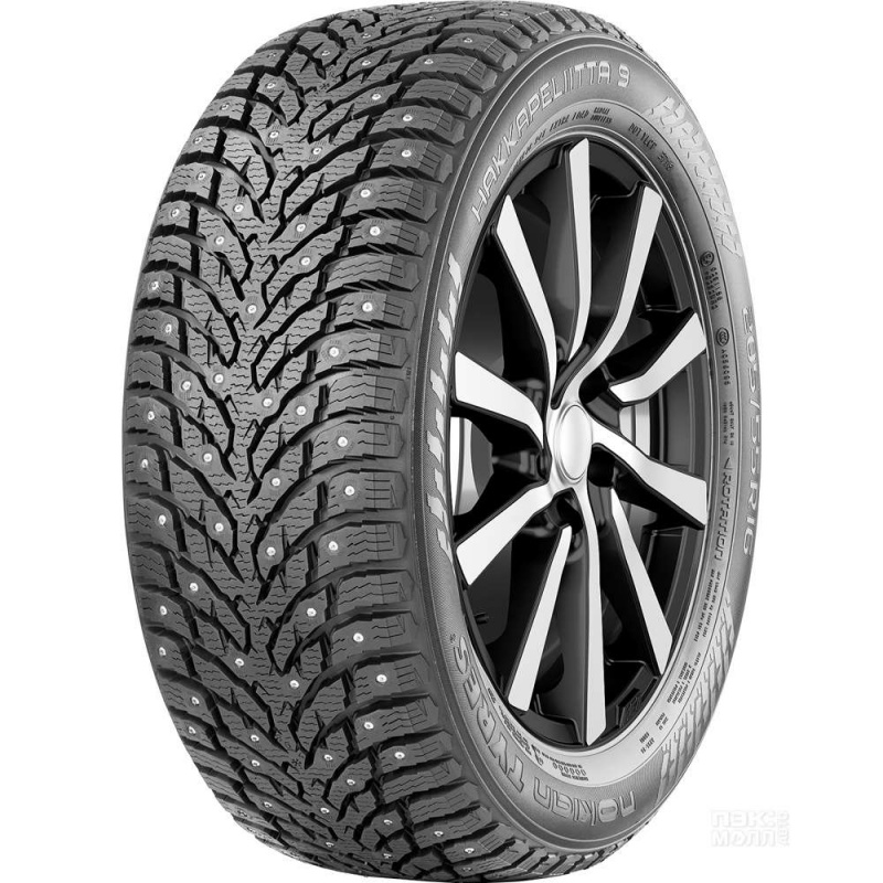 

Шина автомобильная Nokian Hakkapeliitta 9 225/45 R18, Run Flat, зимняя, шипованная, 95T