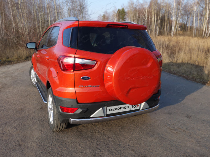 

Защита задняя (овальная) 75х42 мм Компания ТСС FORECOSPOR14-13 Ford Ecosport 2014 - 2016, EcoSport