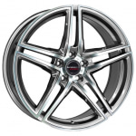 

Диск колесный Borbet XRT 8.5xR20 5x112 ET30 ЦО72.5 серый темный с полированной лицевой частью 221955