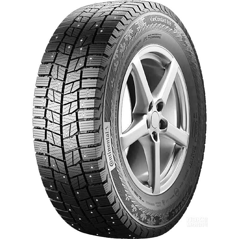 

Шина автомобильная Continental VanContact Ice SD 195/75 R16, зимняя, шипованная, 107/105R