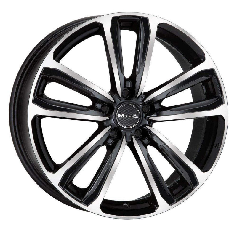 

Диск колесный MAK Magma 7xR18 5x114,3 ET35 ЦО76 черный глянцевый с полированной лицевой частью F7080MMBM35F