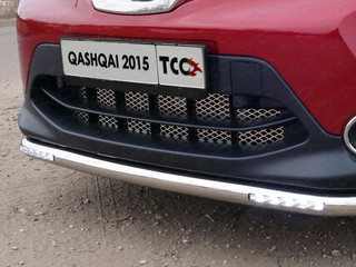 

Решетка радиатора нижняя (лист) TCC NISQASH14-21 Nissan Qashqai 2019-2020, Qashqai