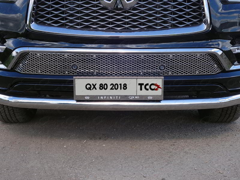 

Решетка радиатора (без круизконтроля) TCC INFQX8018-06 для Infiniti QX80 (2018 - 2019), QX80