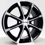 

Диск колесный Carwel Бета 114 6xR15 4x108 ET45 ЦО63.35 черный глянцевый с полированной лицевой частью 039484