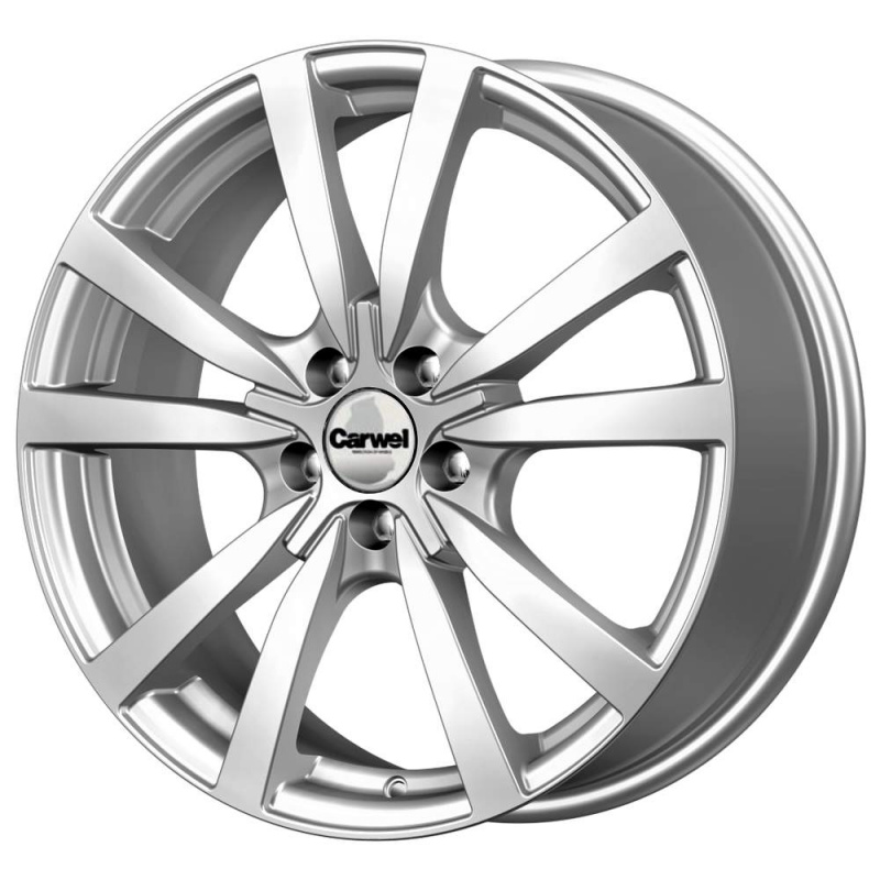 

Диск колесный Carwel Гранд 131 7xR17 5x114,3 ET45 ЦО67,1 серебристый металлик 101886, Серый тёмный глянцевый