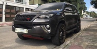 

Решетка радиатора (надпись "TRD", разный стиль) TRD для Toyota Fortuner 2017, Fortuner