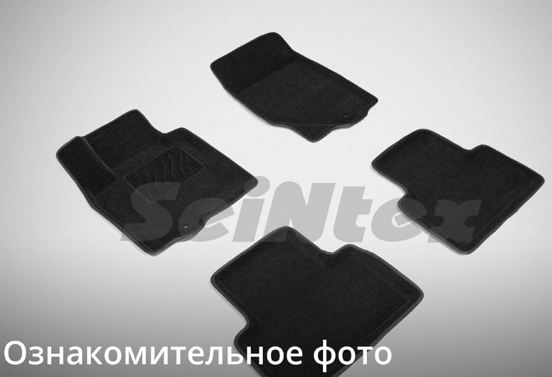 

Коврики салона текстильные 3D, черные Seintex 89648 Volvo XC90 2015-, Черный, XC90