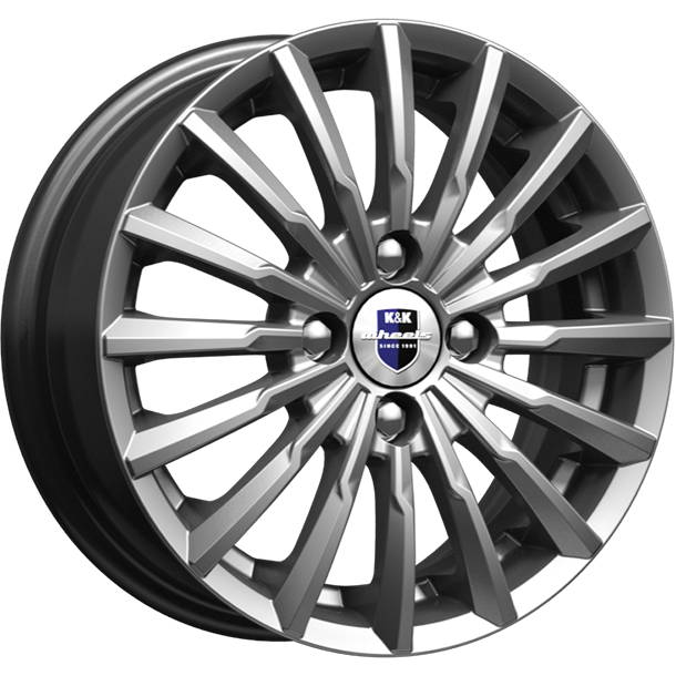 

Диск колесный K&K Акцент 7xR17 5x114,3 ET38 ЦО71,6 серый темный глянцевый 72198