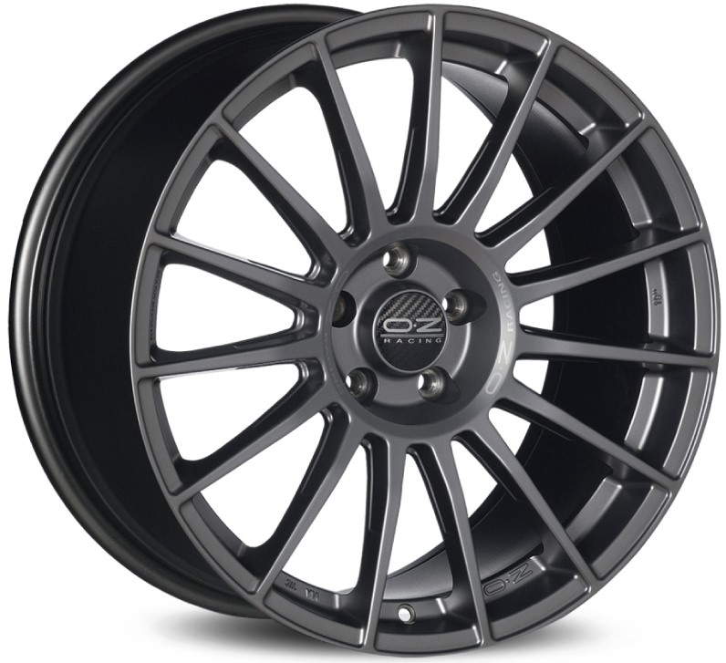 

Диск колесный OZ Superturismo LM 7xR17 4x108 ET42 ЦО75 серый темный матовый W0188020246