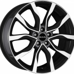 

Диск колесный MAK Highlands 7xR17 5x108 ET45 ЦО63,4 черный глянцевый с полированной лицевой частью F7070HIBM45GD3X