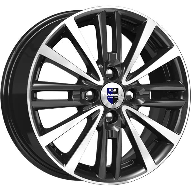 

Диск колесный K&K Модена 6xR15 4x100 ET50 ЦО60,1 черный глянцевый с полированной лицевой частью r74551SK