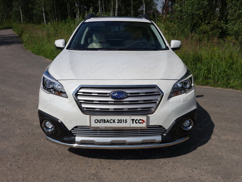 

Решетка радиатора 12 мм Компания ТСС SUBOUT15-06 Subaru Outback 2014-, Outback