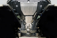 Комплект защит (картера, кпп, дифференциала, бака) Компания ТСС ZKTCC00512K для Subaru Outback 2021-