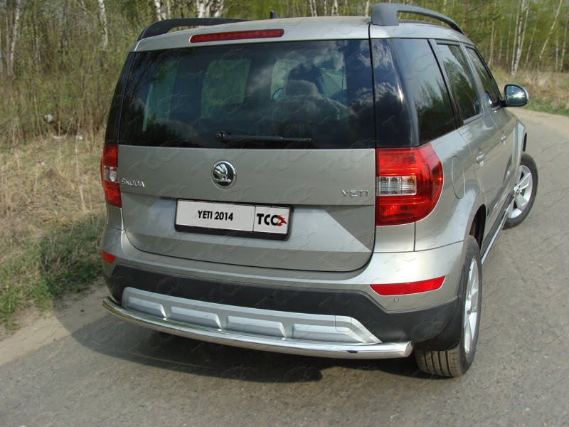 

Защита задняя 60,3 мм Компания ТСС SKOYET14-12 Skoda Yeti 2014-, Yeti