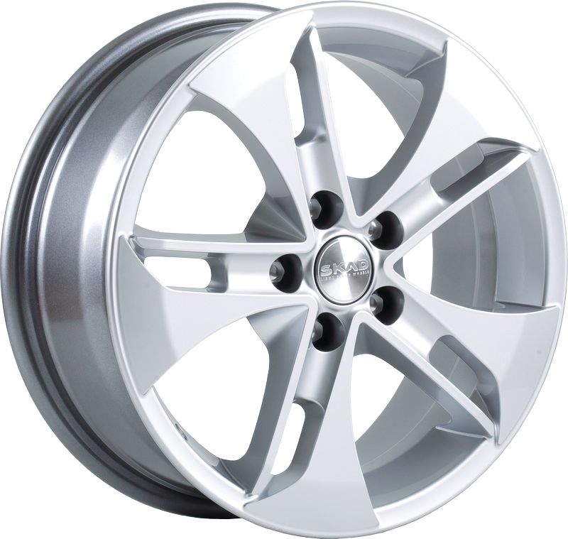 

Диск колесный СКАД Венеция 6,5xR16 5x100 ET48 ЦО56,1 серебристый 1710708