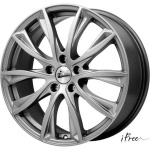 

Диск колесный iFree Кazaнтип 7,5xR18 5x108 ET35 ЦО67,1 серый темный глянцевый 338500