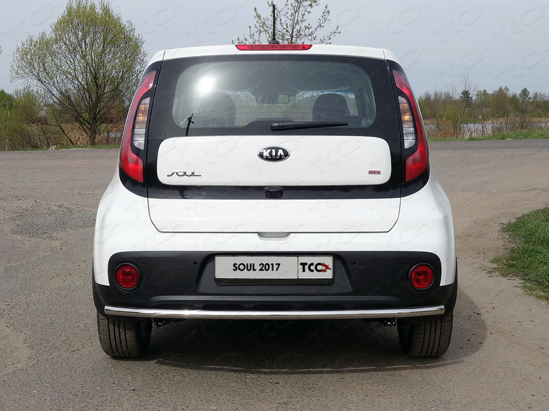 

Защита задняя TCC KIASOUL17-24 Kia Soul 2017-2019, Soul