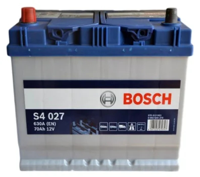 

Аккумуляторная батарея (70 А/ч) Bosch 0092S40270