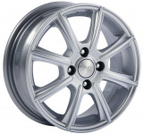 

Диск колесный СКАД Монако 5,5xR14 4x100 ET46 ЦО67,1 серебристый 1670408