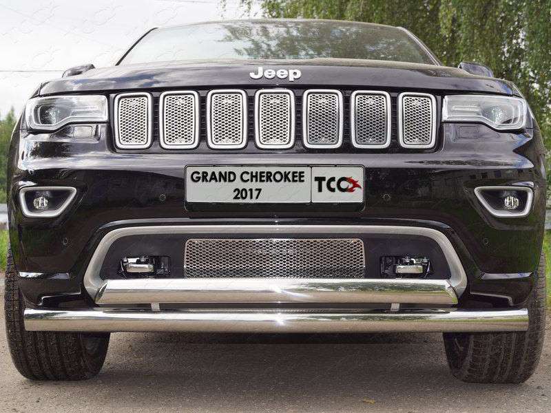 

Решетка радиатора нижняя (лист) Компания ТСС GRCHER17-09 Jeep Grand Cherokee 2018-, Grand Cherokee