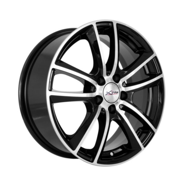 

Диск колесный X'trike X-116 6.5xR16 5x105 ЕТ38 ЦО56.6 черный с полировкой 27767